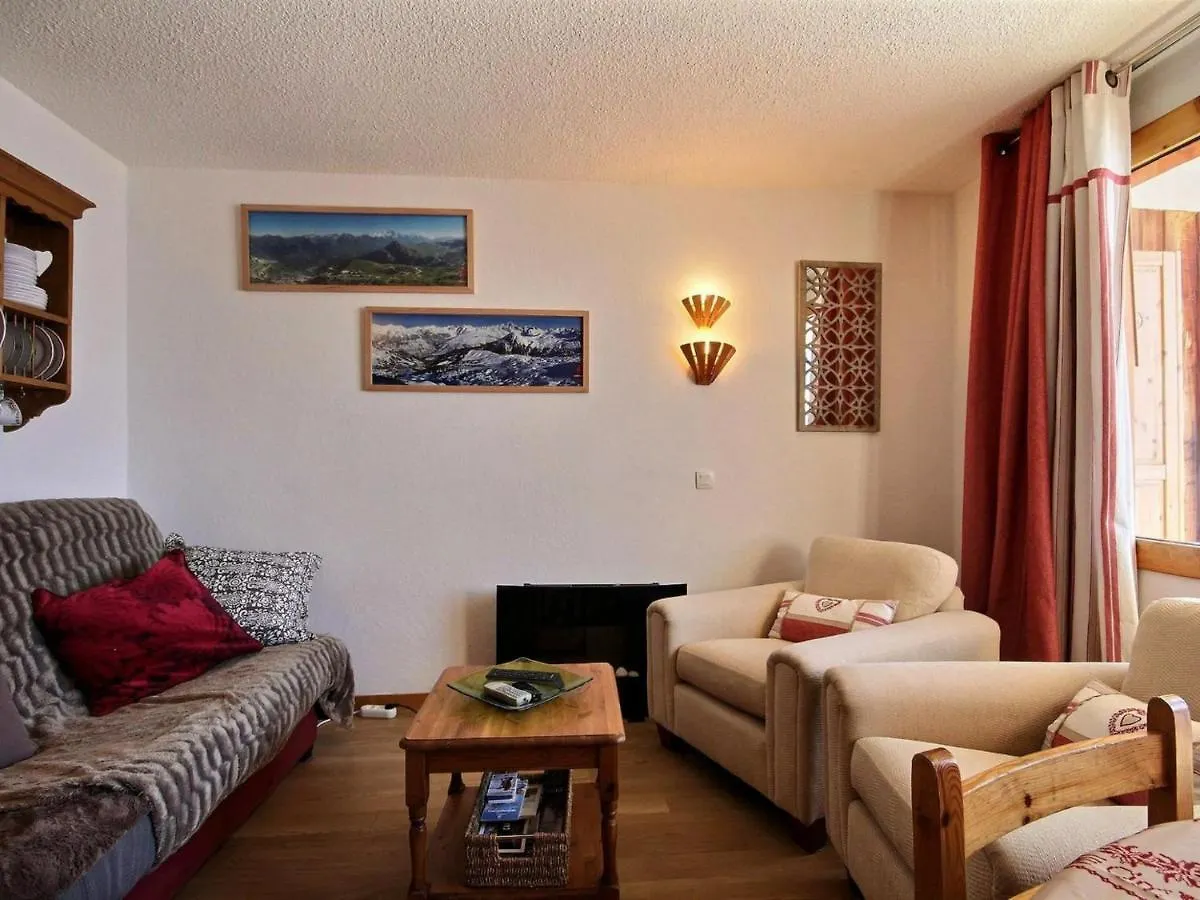 Charmant 2 Pieces Au Pied Des Pistes Avec Balcon, Pour 4 Personnes - Fr-1-455-139 La Plagne